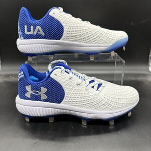 Under Armour Womens Glyde 2.0 MT Size 7.5 Blue White 3026601-101 NEW